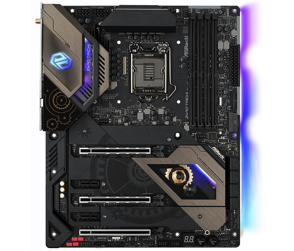 The ASRock Z490 Taichi Motherboard Review: Punching LGA1200 Into Life